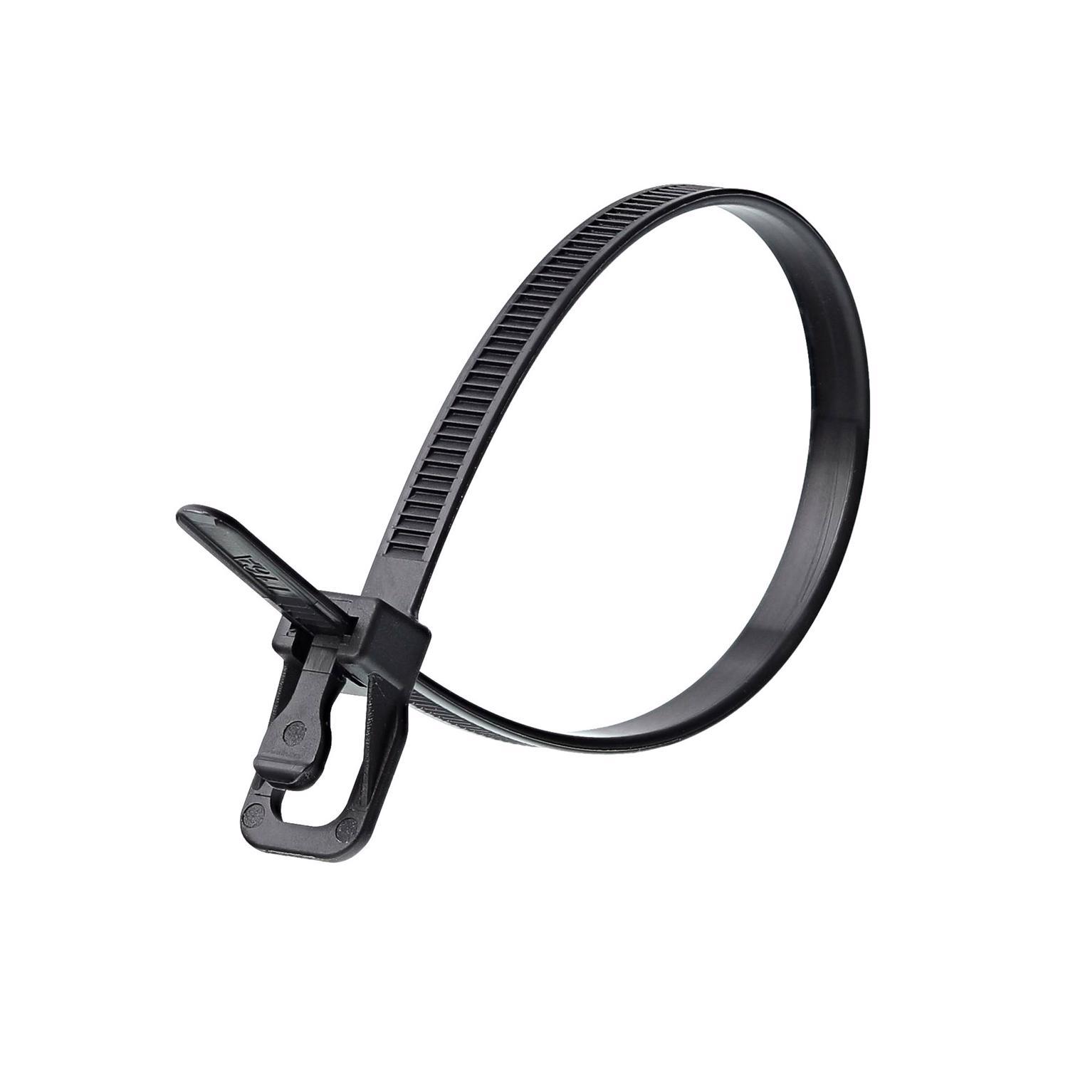Photos - Cable Tie / Pipe Clamp RETYZ EveryTie 6 in. L Black Cable Tie 100 pk EVT-S06BK-TA