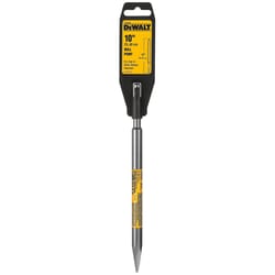 DeWalt 10 in. L Steel Bull Point Chisel Bit SDS-Plus Shank 1 pc