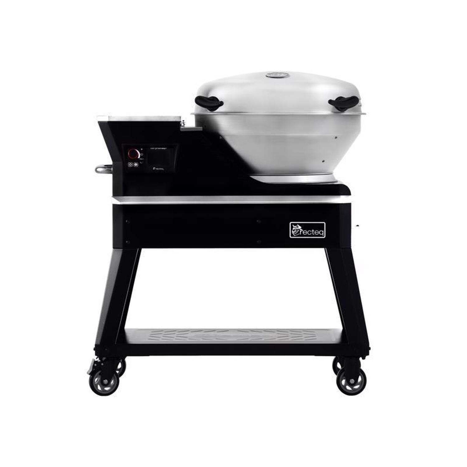 Recteq Patio Legend 600 Wood Pellet WiFi Grill and Smoker Black