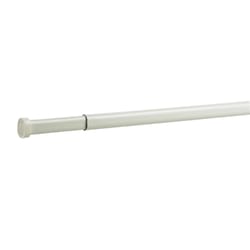 Kenney White Traditional/Transitional Tension Rod 48 in. L X 84 in. L