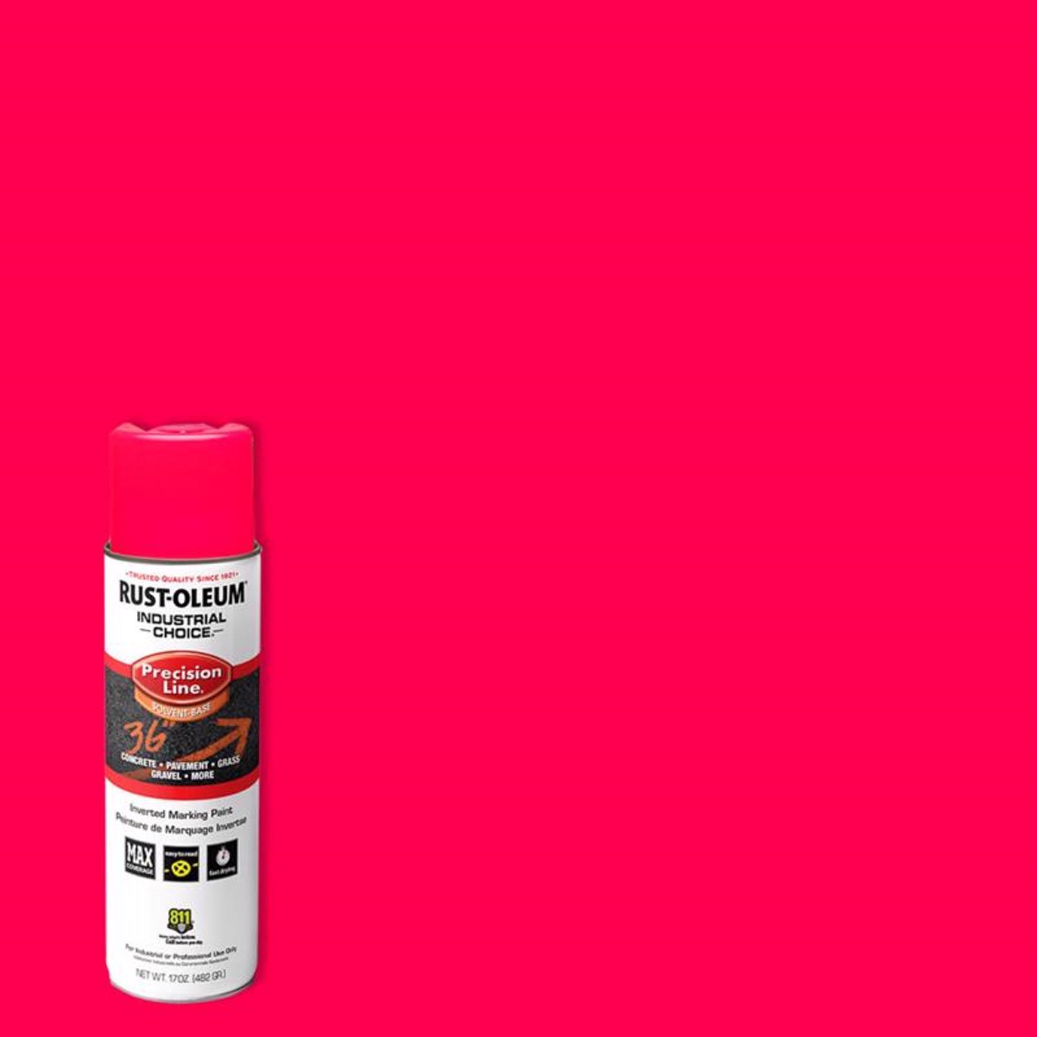 paint　904545 Rust-Oleum Industrial Choice Fluorescent Pink Inverted Marking