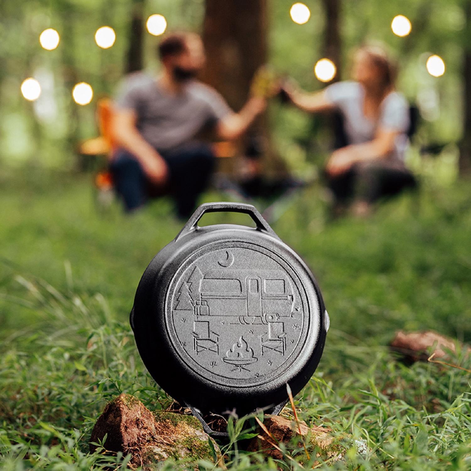 Lodge Wanderlust Cast Iron Griddle - Thumbnail 4