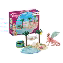 Schleich Bayala Dragon Island w/Treasure Toy Multicolored