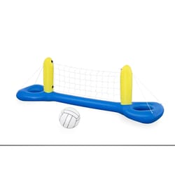 H2OGO! Multicolored Vinyl Inflatable Volleyball Pool Game