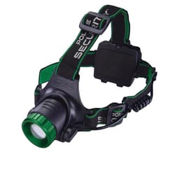 Police Security Blackout-R 1000 lm Black LED Head Lamp