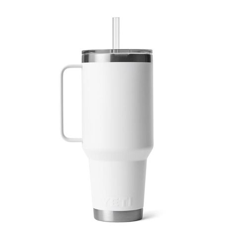 [未使用] YETI Rambler 42 oz Mug ホワイト YETI Rambler 42 oz White BPA Free Straw Mug Mfr# 21071503836 - Ace