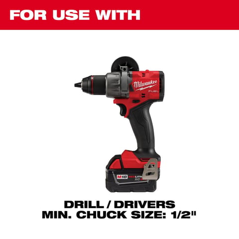 Milwaukee Hardened Steel 7/16 in. D Hole Saw Arbor Arbor Included