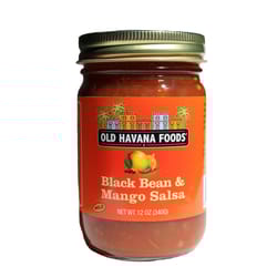 Old Havana Foods Black Bean/Mango Salsa 12 oz Jar