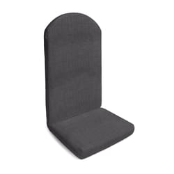 Jordan Manufacturing Charcoal Gray Polyester Adirondack Cushion