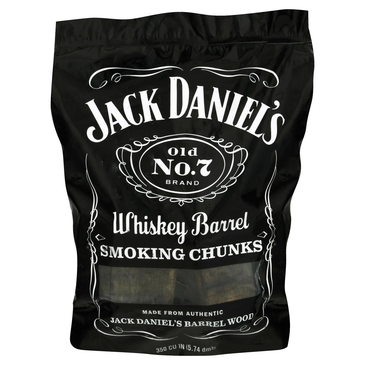 jack daniels chewing tobacco Jack Daniel's Whiskey Barrel All Natural Whiskey Oak Wood Smoking Chunks  350 cu in Mfr# 01780