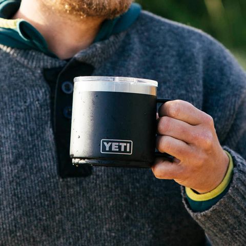 YETI Rambler 14 oz Black BPA Free Mug with MagSlider Lid Mfr