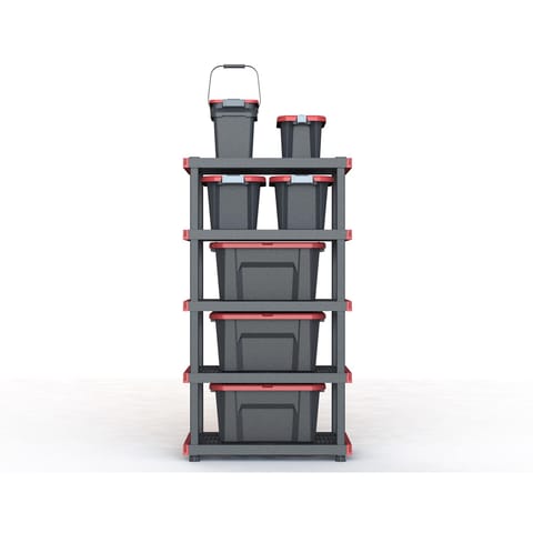 Craftsman 72 in. H X 40 in. W X 24 in. D Resin Shelving Unit Mfr