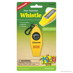 Coghlan's 4 Function Whistle Plastic Yellow