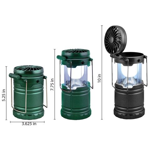 Blazing LEDz 80 lm Assorted LED LED Lantern & Fan Mfr# 702062