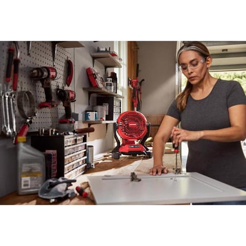 CRAFTSMAN V20 15 in. H X 8 in. D 3 speed Misting Fan Mfr