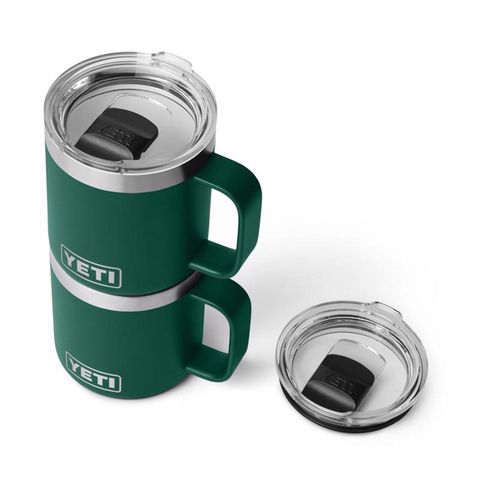 YETI Rambler 10 oz Mug 2色セット YETI Rambler 10 oz Black Forest Green BPA Free Ceramic Lined