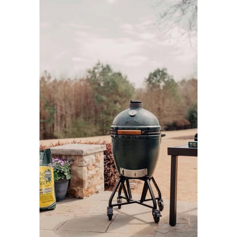 Big Green Egg Large Integgrated Nest and Handler Steel 35 in. H X