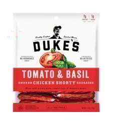 Duke's BASAL CHICKEN Smoked Sausages 4 oz Pegged