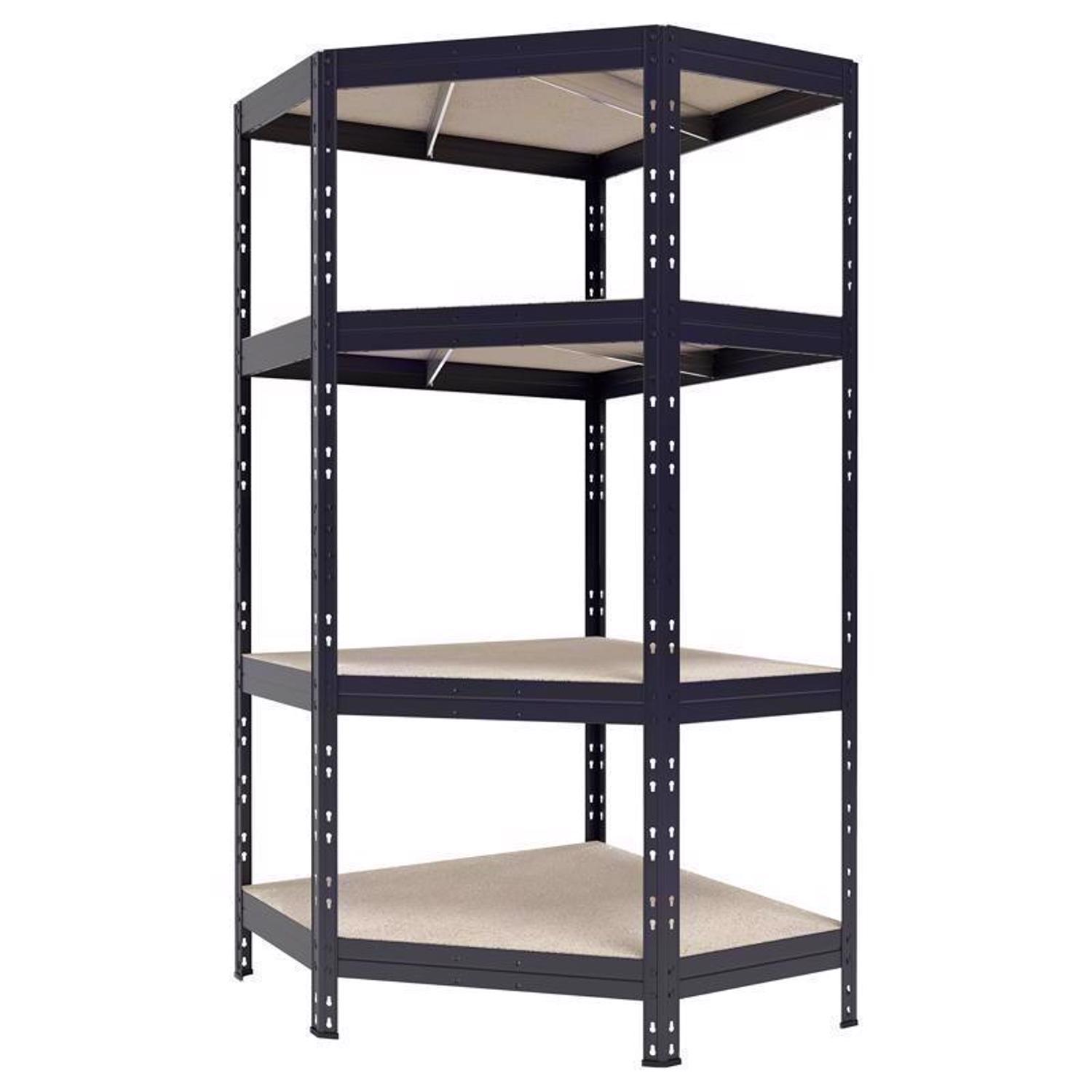 Ace Hardware Ar Shelving Garage Corner 71 in. H X 35 in. W X 18 in. D Metal Shelving Unit