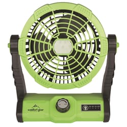 Seasons Comfort World Marketing 9.92 in. H X 25 in. D Utility Rechargeable Fan