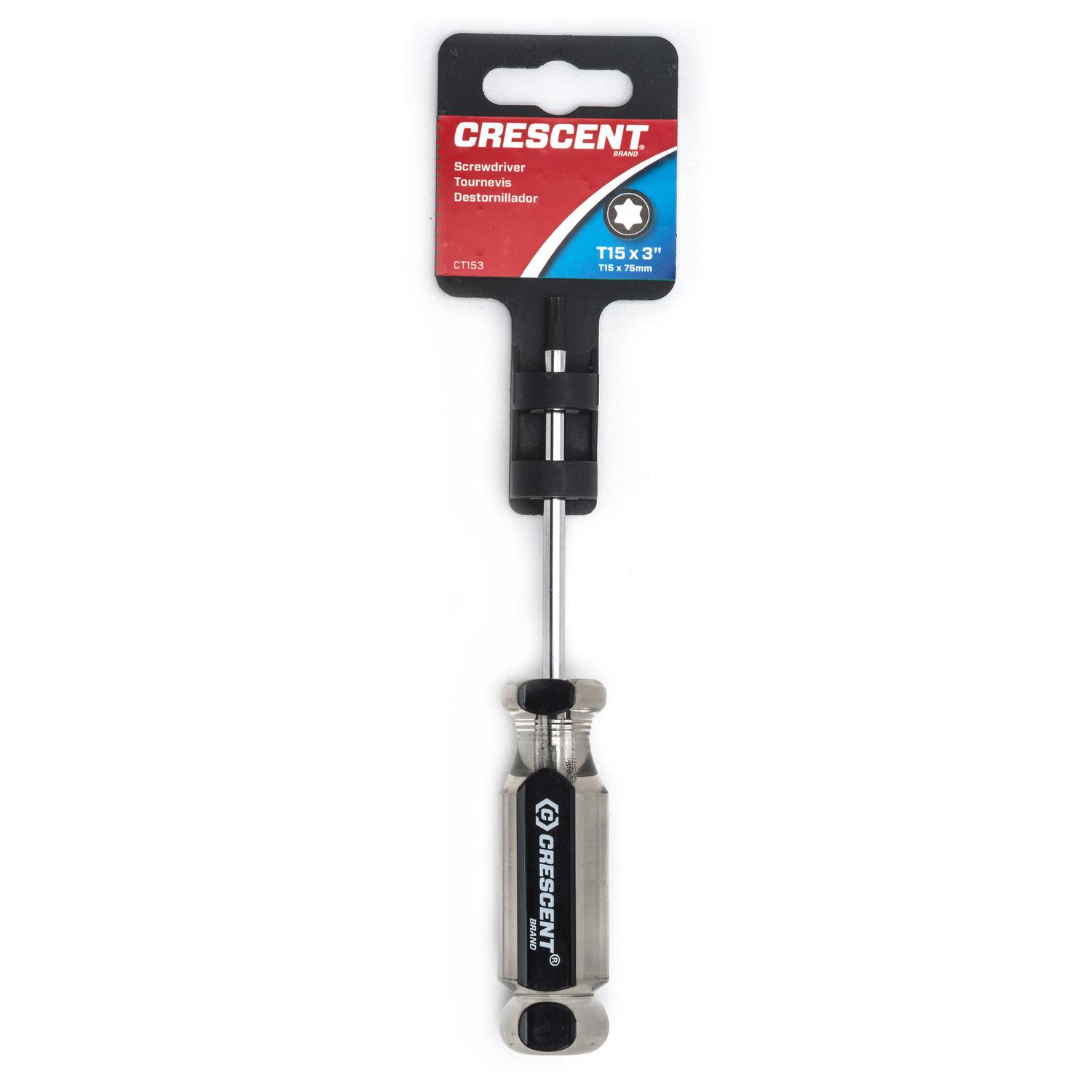 Crescent T15 X 3 in. L Torx Screwdriver 1 pc