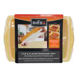 Mr. Bar-B-Q Flip & Flavor Plastic Yellow Marinade Tray 1 pk