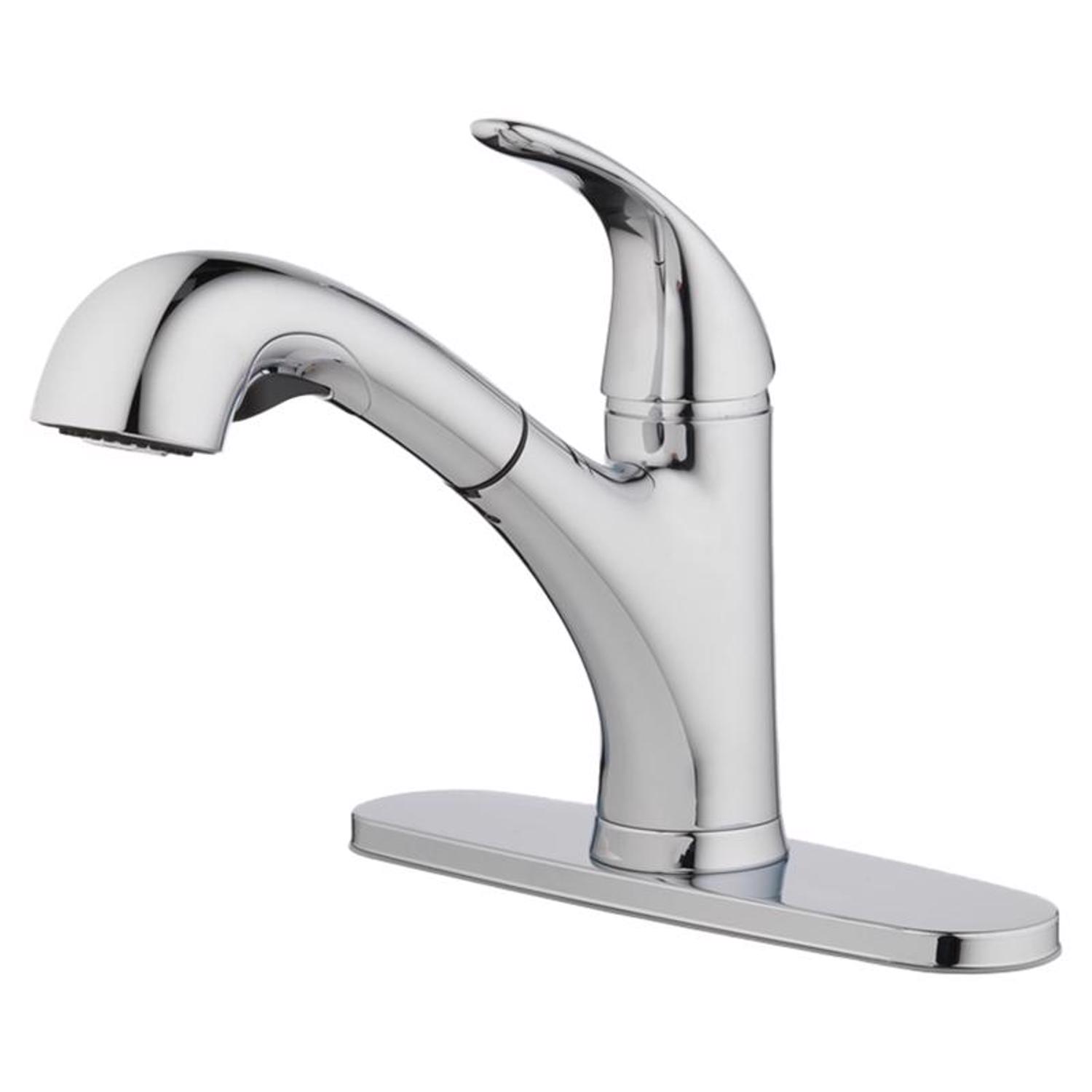 Master Plumber 513 Faucet Handle Set – Universal Fit Cross Handle In Chrome – Canadian Brand – OEM Replacement For Plumbing Fixtures