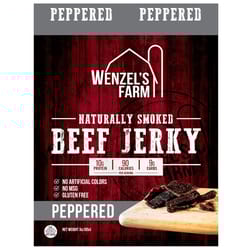Wenzel's Farm Peppered Beef Jerky 3 oz Packet