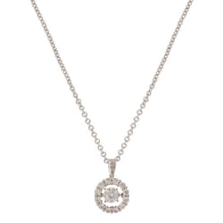 Montana Silversmiths Women's Dancing Halo Silver Necklace Water Resistant