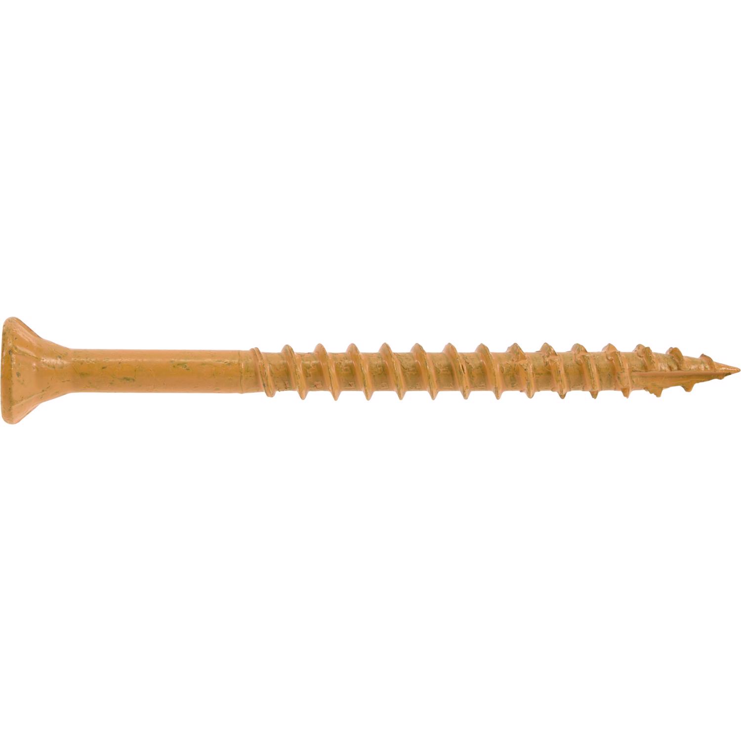 Deck Plus No. 10 Ga. X 2-1/2 in. L Tan Star Flat Head Deck Screws
