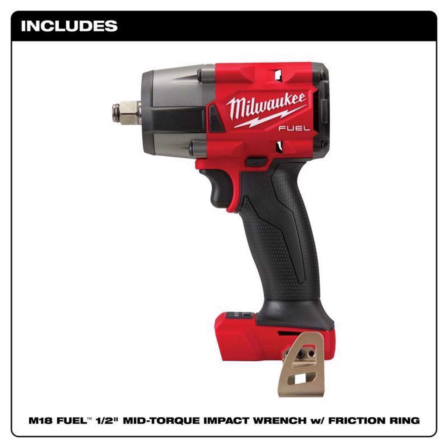 Milwaukee M18 FUEL 1/2 in. Cordless Brushless Impact Wrench Tool