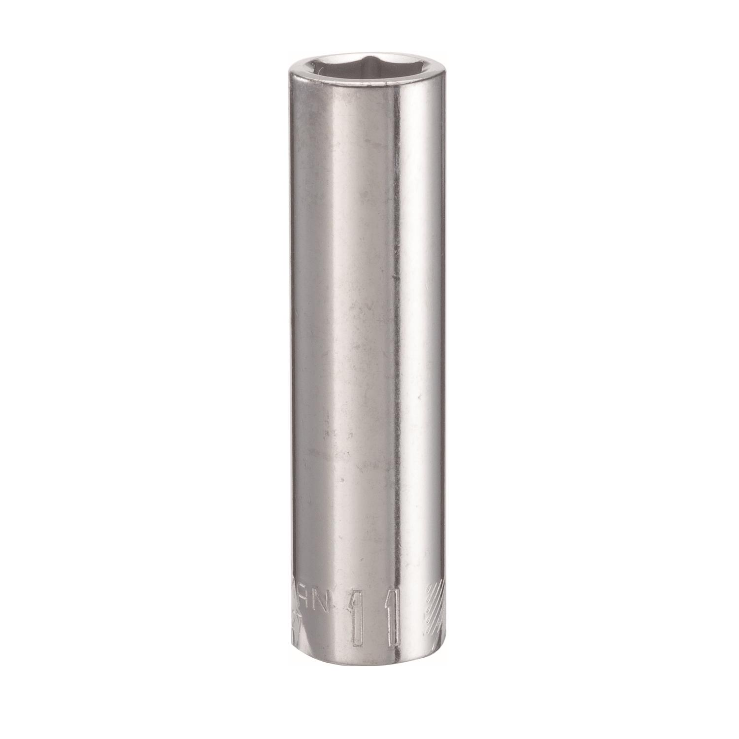 Craftsman 11 mm X 3/8 in. drive Metric 6 Point Deep Deep Socket 1
