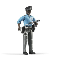 Bruder Bworld Policeman Dark Skin Toy Multicolored