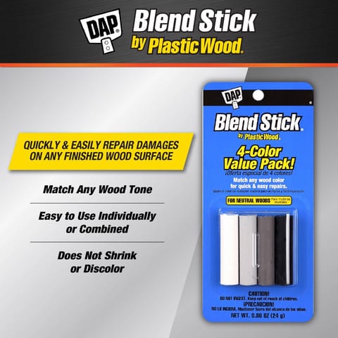 DAP Plastic Wood Neutrals Blend Sticks 0.86 oz Mfr# 7079804103