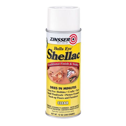 Zinsser Bulls Eye Semi-Gloss Clear Shellac-Based Shellac Finish
