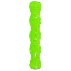 Hyper Pet Dura-Squeaks Green TPR Stick Dog Toy Large