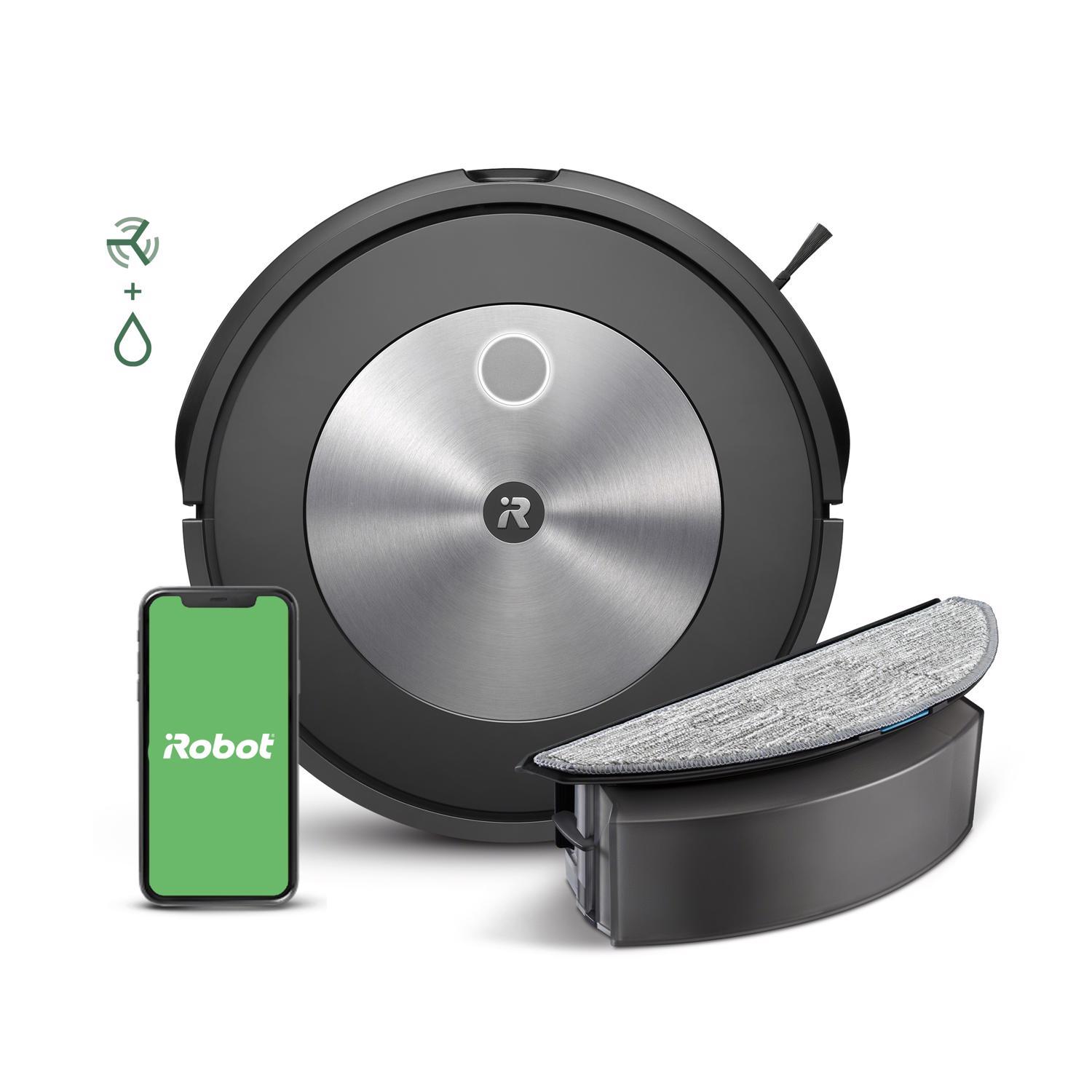 Photos - Vacuum Cleaner iRobot Bagless Cordless Standard Filter WiFi Connected Robotic Vacuum & Mop J517020 
