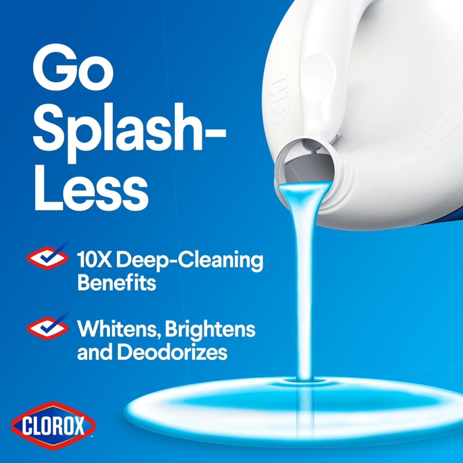 Clorox Splash-Less Fresh Meadow Scent Bleach 77 oz - Thumbnail 2