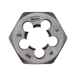 Irwin Hanson SAE Hexagon Die 7/8 in. 1 pc