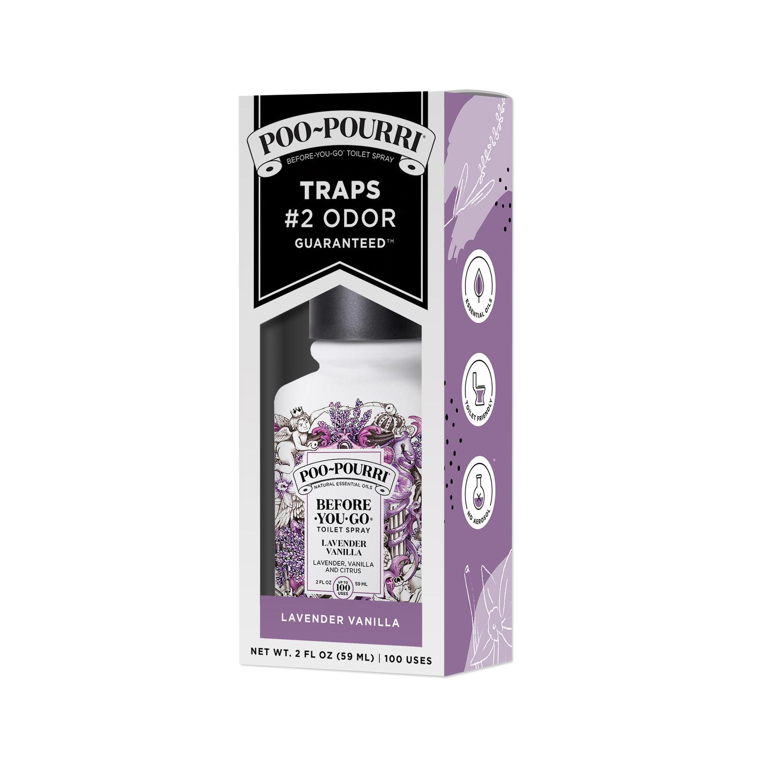 Photos - Cleaning Agent Poo-Pourri Lavender Vanilla Scent Odor Eliminator 2 oz Liquid SET-2OZ-LV-V1