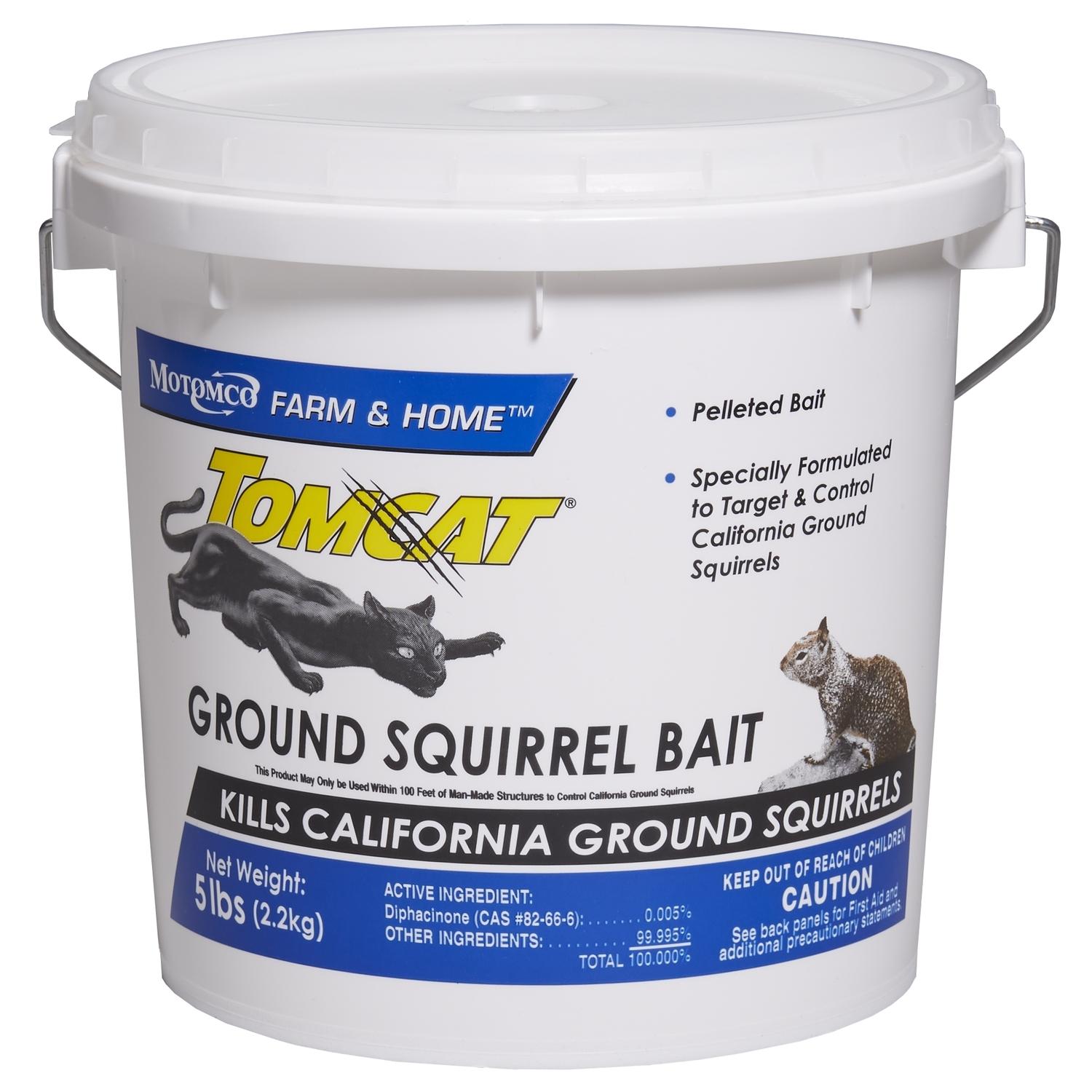 【美品】【希少品】Squirrel Bait Tomcat Toxic Bait Pellets For Ground Squirrels 5 lb Mfr# 32304