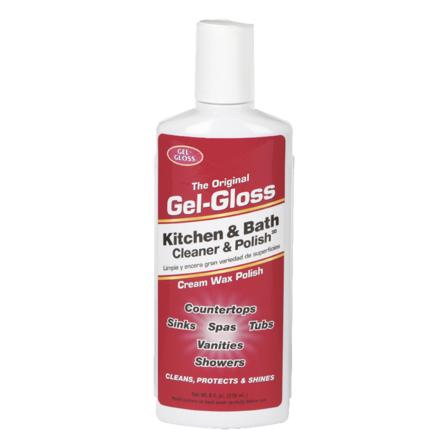 Gel-Gloss Kitchen & Bath Cleaner & Polish - Thumbnail 2