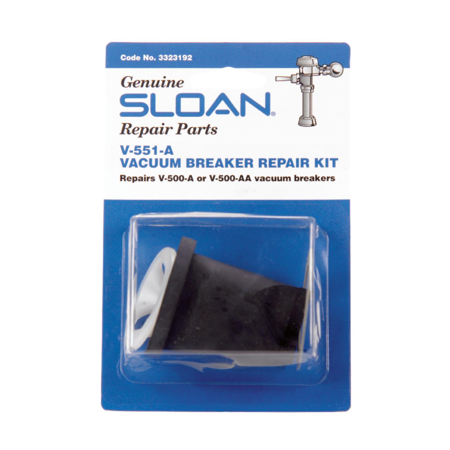 Sloan Vacuum Breaker Repair Kit Black Plastic/Rubber Mfr# 3323192