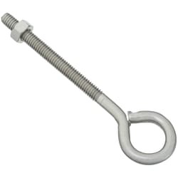 National Hardware 5/16 in. X 5 in. L Stainless Stainless Steel Eyebolt Nut Included