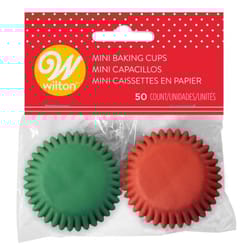 Wilton 2 in. Christmas Baking Cups 50 pc