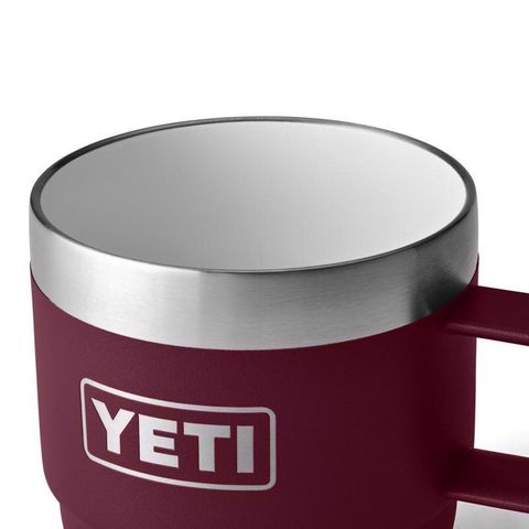 YETI Rambler 6 oz Wild Vine Red BPA Free Mug Set Mfr# 21071503220