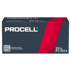 Procell Constant 9-Volt Alkaline Batteries 12 pk Boxed