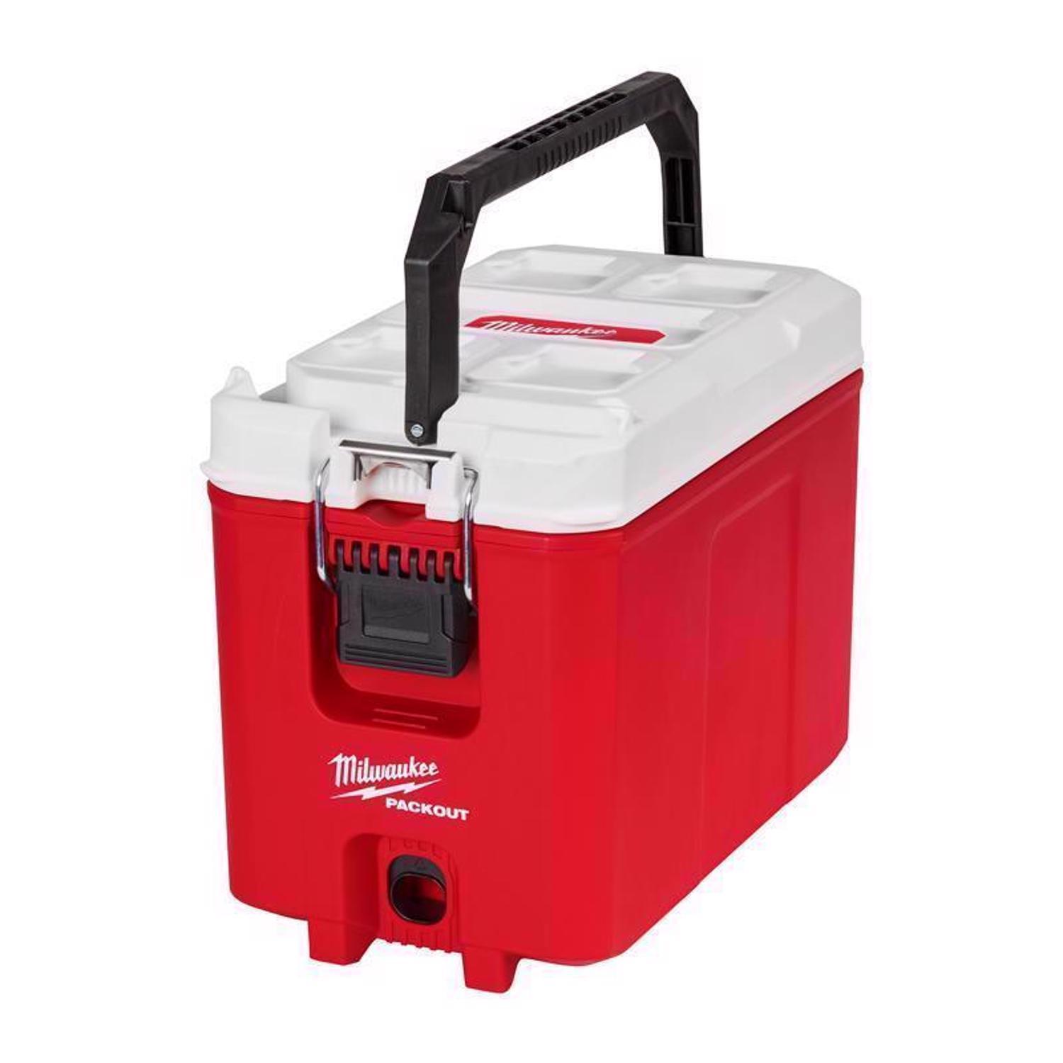 Milwaukee Packout Red 16 qt Cooler Mfr# 48-22-8460 - Ace Hardware