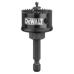 DeWalt Impact Ready 1-1/4 in. Bi-Metal 5/8 in. L X 1/4 in. D Hole Saw Arbor Included
