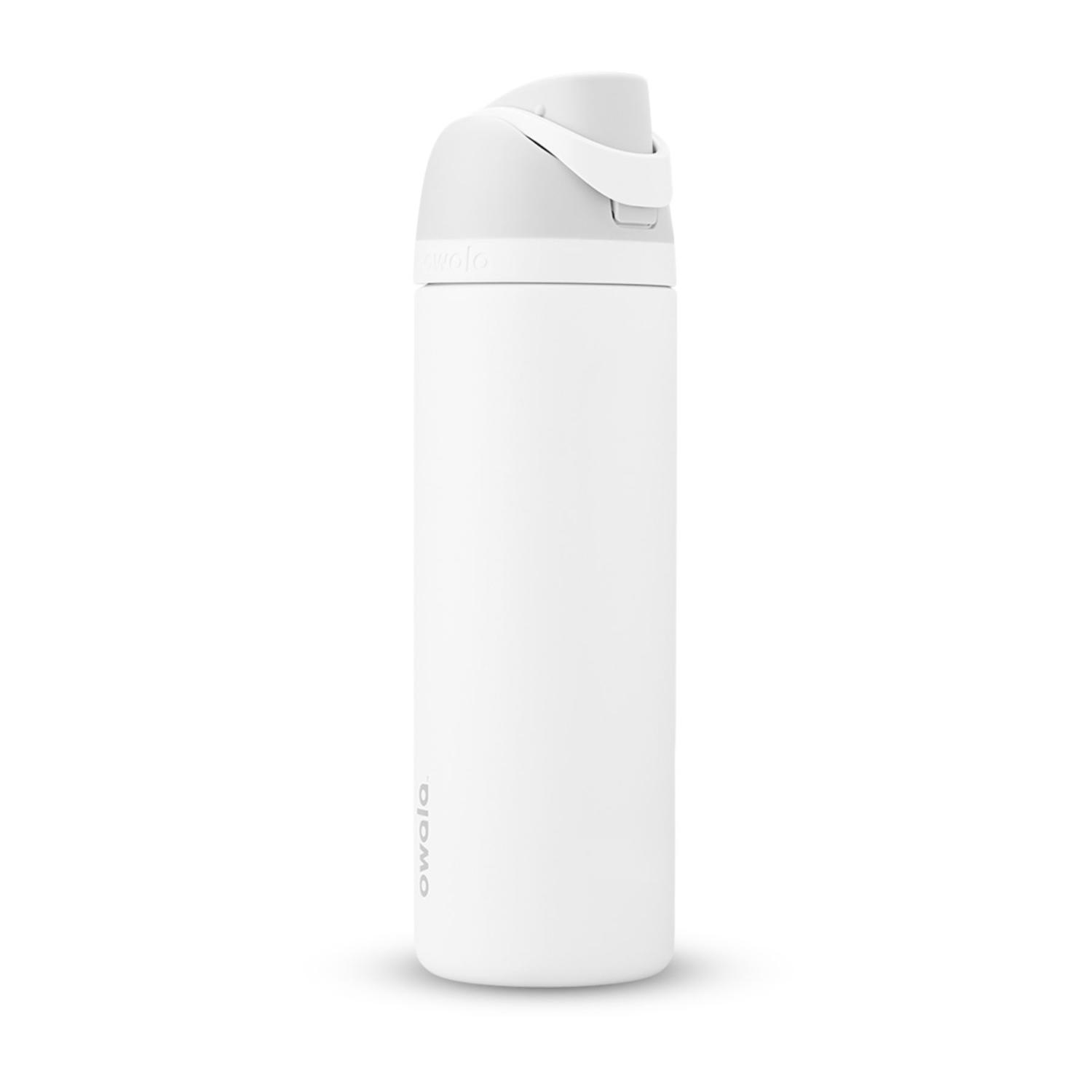 Photos - Other Accessories Owala FreeSip 24 fl. oz. Shy Marshmallow BPA Free Water Bottle with Spout Lid C03771